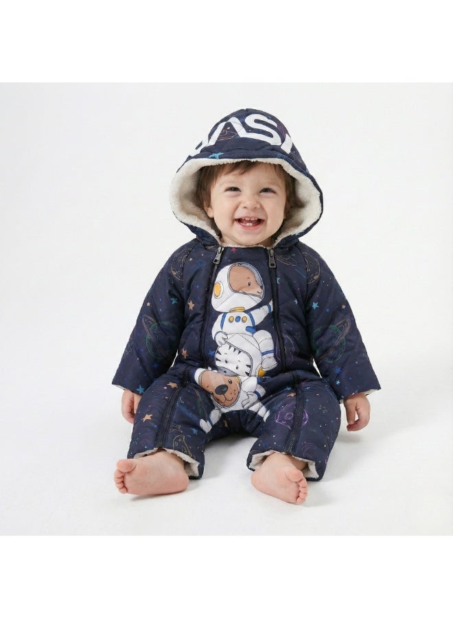 Newborn Nasa Double Face Jumpsuit - Image 1